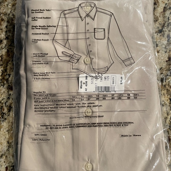 HILL & ARCHER™ MEN’S MICROFIBER SHIRT - Picture 2 of 4